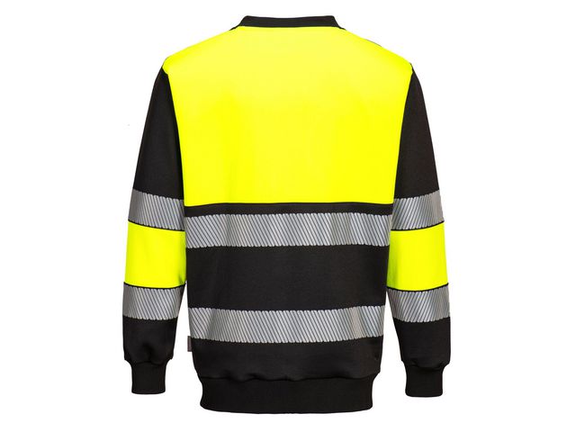 Varselsweatshirt PW376 Hi-Vi Klass 1 L